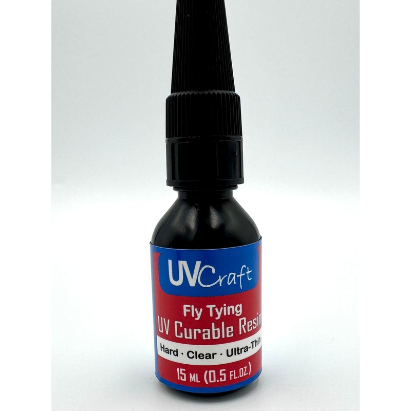 Clear Ultra-Thin UV Resin – .5 fl.oz. squeeze Bottle