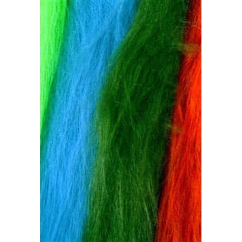 Fake Fur|Black|Blonde|Fluorescent Green|Frosty Black|Ginger|Gold|Hot Pink|Light Yellow|Purple|Red|Royal Blue|White|Yellow