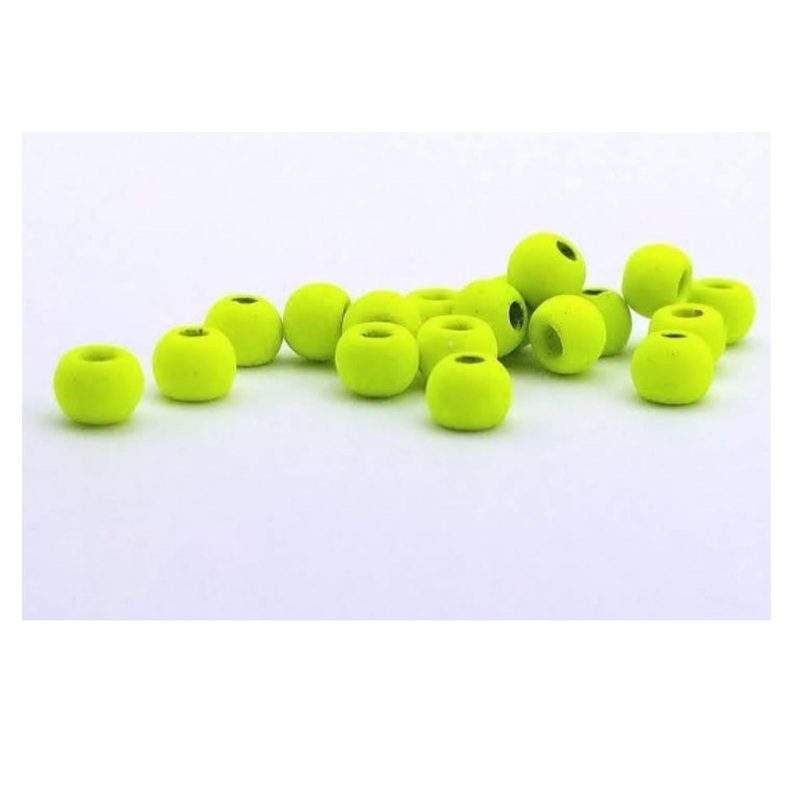 Firehole Stones Tungsten Beads Chartreuse