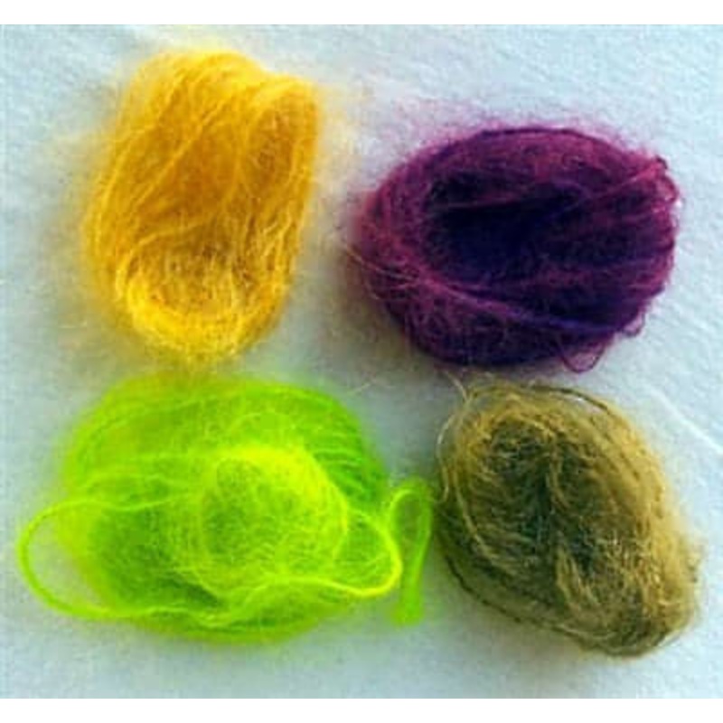 Leech Yarn|Black|Chocolate Brown|Chartreuse|Gold|Gray|Maroon|Olive|Purple|Red|Rust|Tan