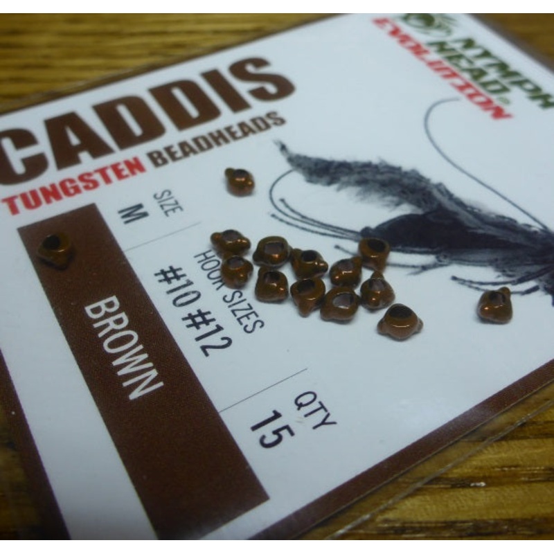 NymphHead Evolution Caddis Fly Brown