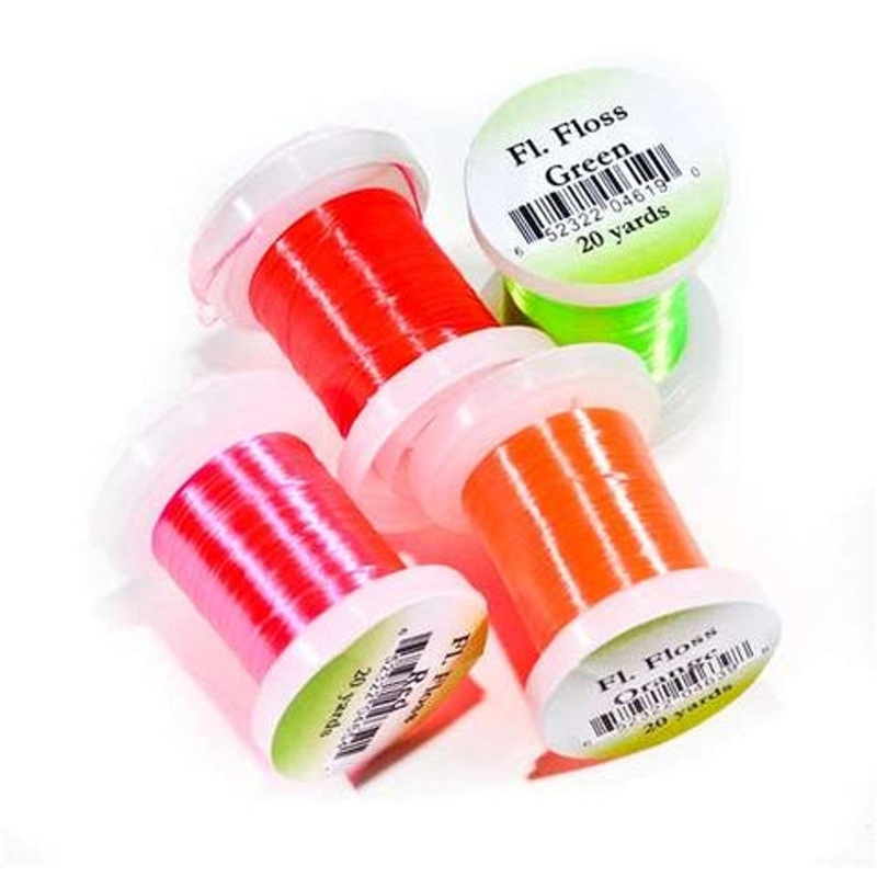 Fluorescent Floss|Fluorescent Fire Orange|Fluorescent Green|Fluorescent Orange|Fluorescent Red|Fluorescent Yellow