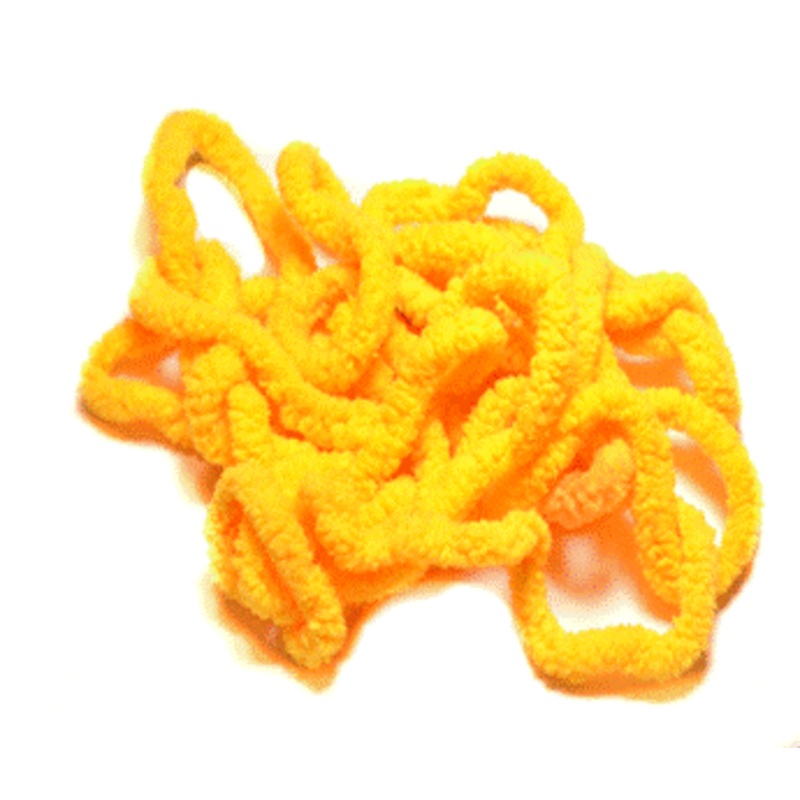 Mop Chenille|Black|Chartreuse|Cheese|Cream|Earthworm|Fluorescent Yellow|Hot Orange|Hot Pink|Caddis Green|Olive|Pink|Tan
