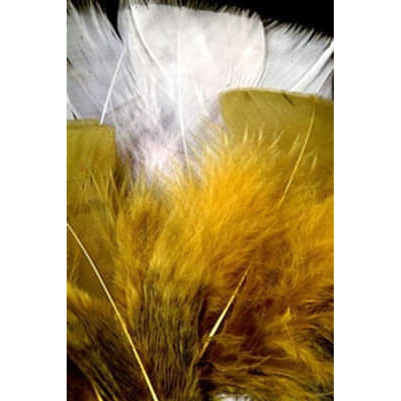 Throax Feathers|Black|Dun|Brown|Olive|White