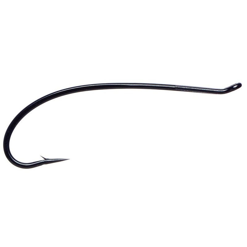 Alec Jackson Spey Hook- Black|Size 1.5 (Black)|Size 3 (Black)|Size 5 (Black)|Size 7 (Black)