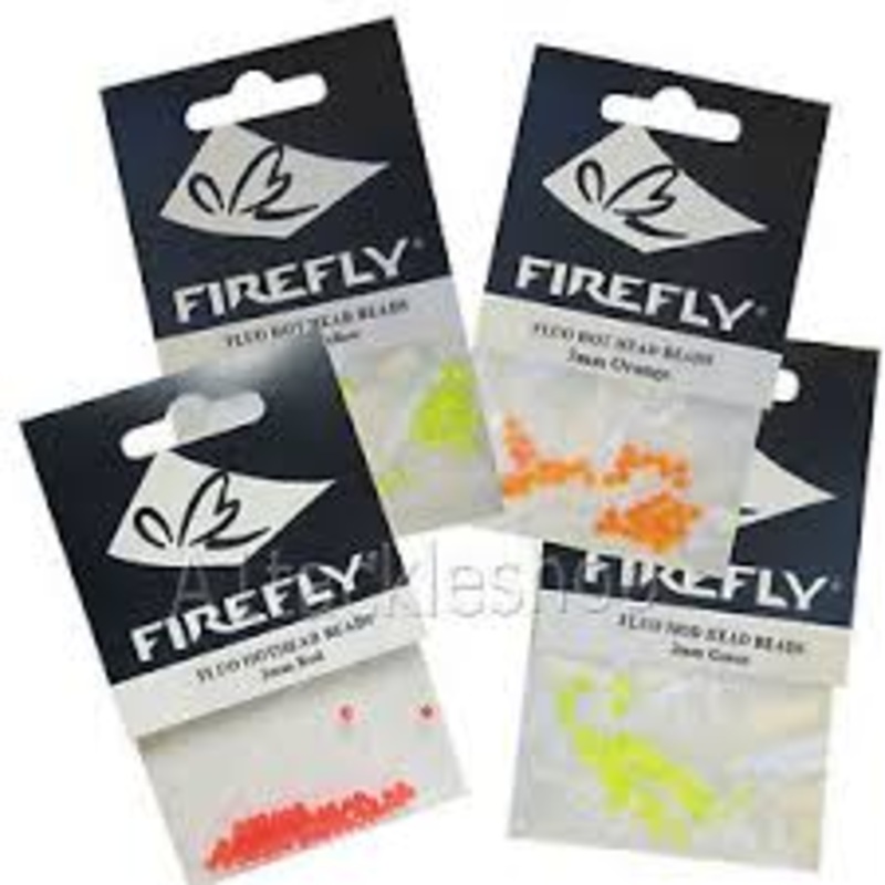 Firefly Hot Head Beads|3mm|4mm|Fluorescent Green|Fluorescent Red|Fluorescent Yellow|Fluorescent Orange|Chartreuse|White