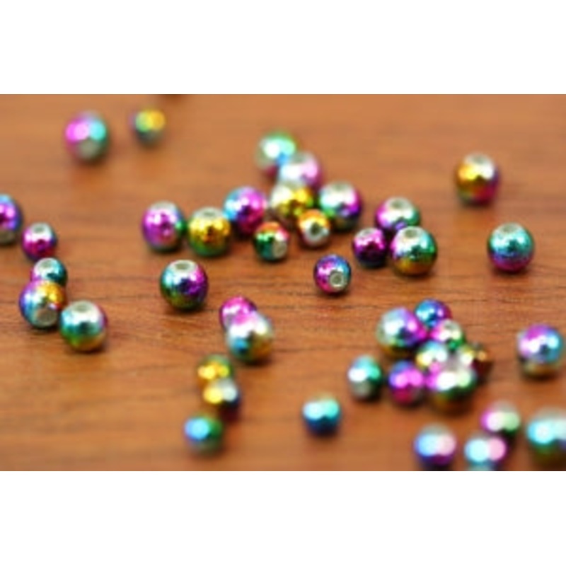 Rainbow Beads (Veniard)|3mm|4mm|Rainbow|30