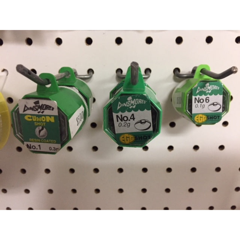 Shot Dispenser Dinsmor||6 (0.1 gm)||4 (0.2 gm)||1 (0.3 gm)