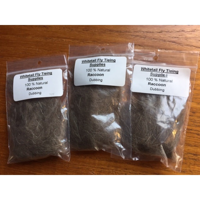 Dubbing 100% Natural Raccoon||Light Brown