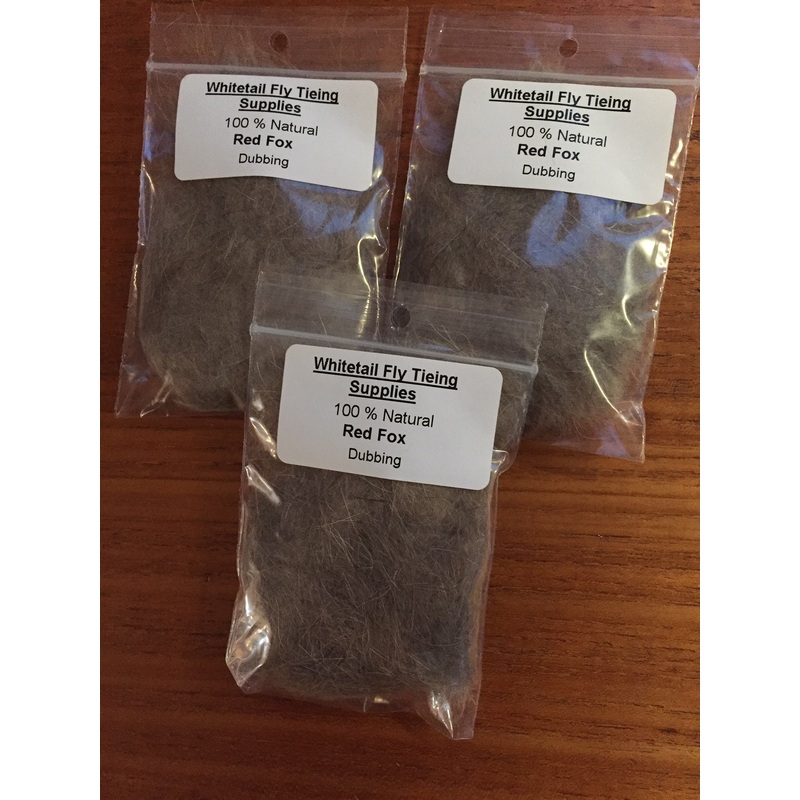 Dubbing 100% Natural Red Fox