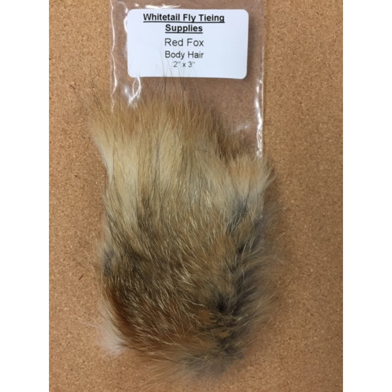 Fox, Red – Fur Piece|2″ x 3″|3″ x 4″