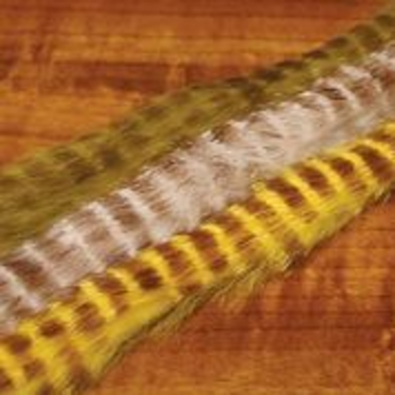 Rabbit Strips Brown Barred|1/8″|Flesh|Ginger|Olive|Peach|Yellow