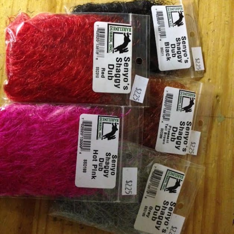 Senyo’s Shaggy Dub|Black|Gray|Hot Orange|Hot Pink|Olive|Pheasant Tail|Purple|Red|White