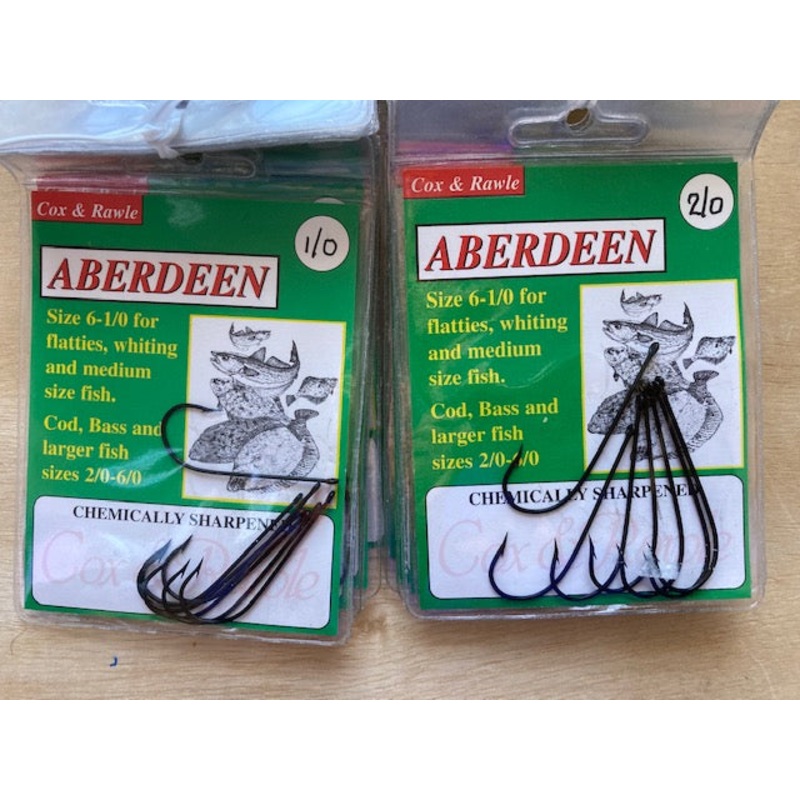 Cox and Rawle Bass Hooks Aberdeen (sub for Partridge CS41)