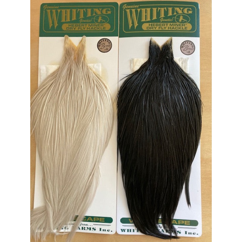 Hebert Miner Dry Fly Rooster Capes Bronze Grade