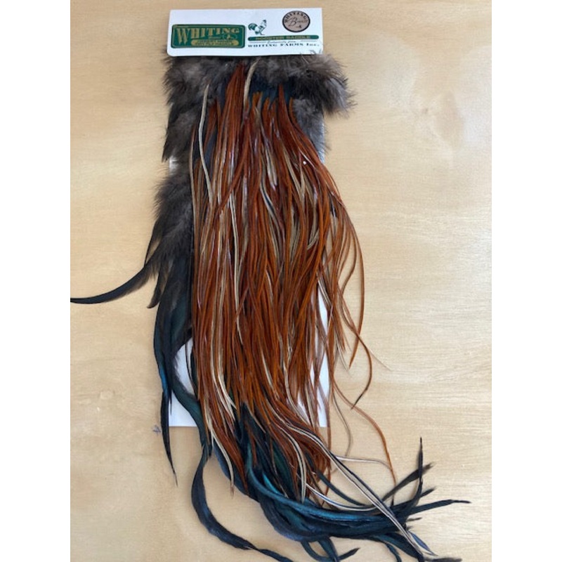 Hebert Miner Dry Fly Rooster Saddles Bronze Grade