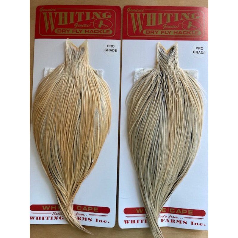 Whiting Rooster Dry Fly Capes Pro Grade