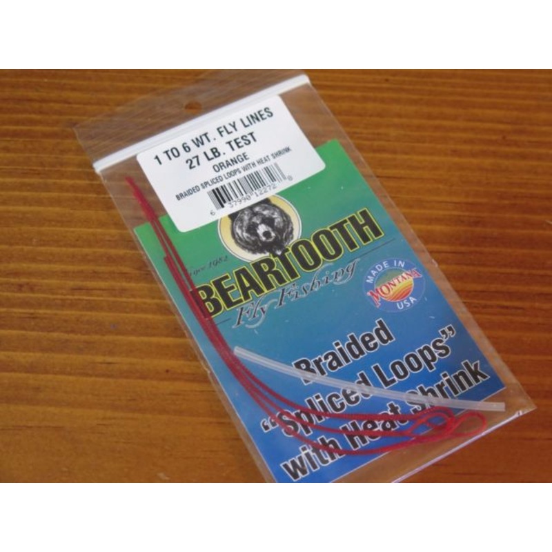 Beartooth Braided ‘Splice Loops’ with Heat Shrink