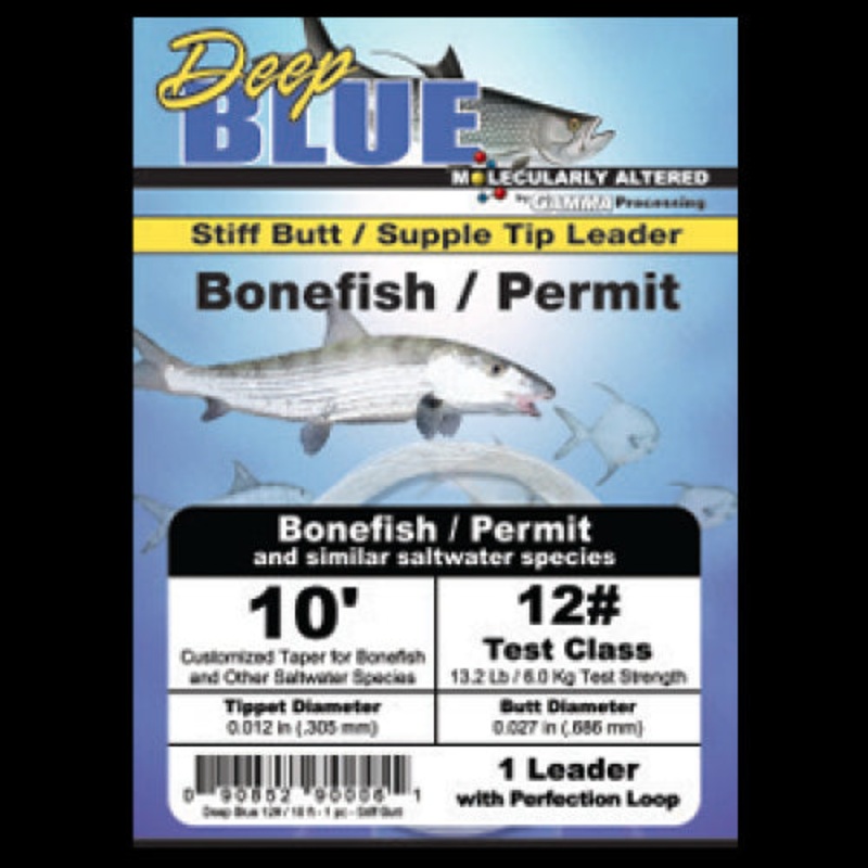 Deep Blue Leader – Bonefish/Permit Tapered