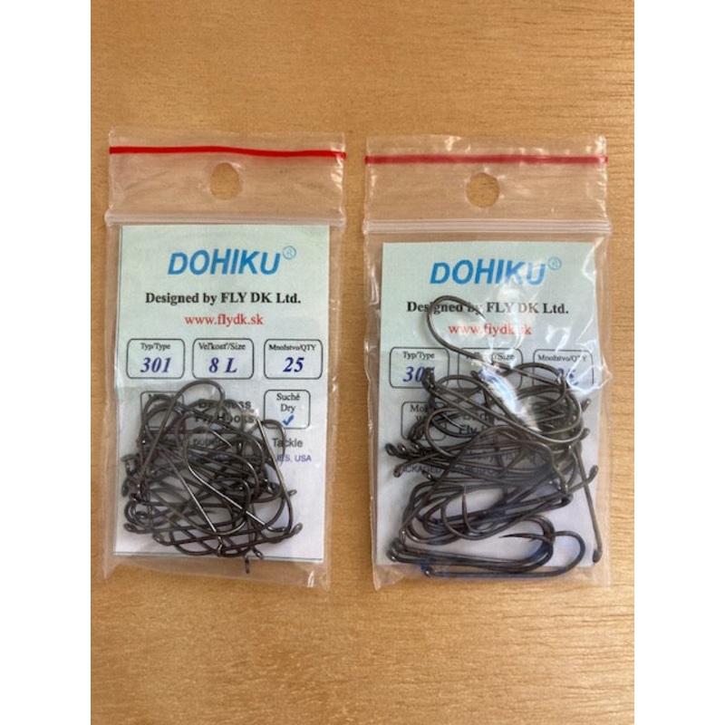 DOHIKU 301 Barbless Dry Fly|6L|8L|10L|25