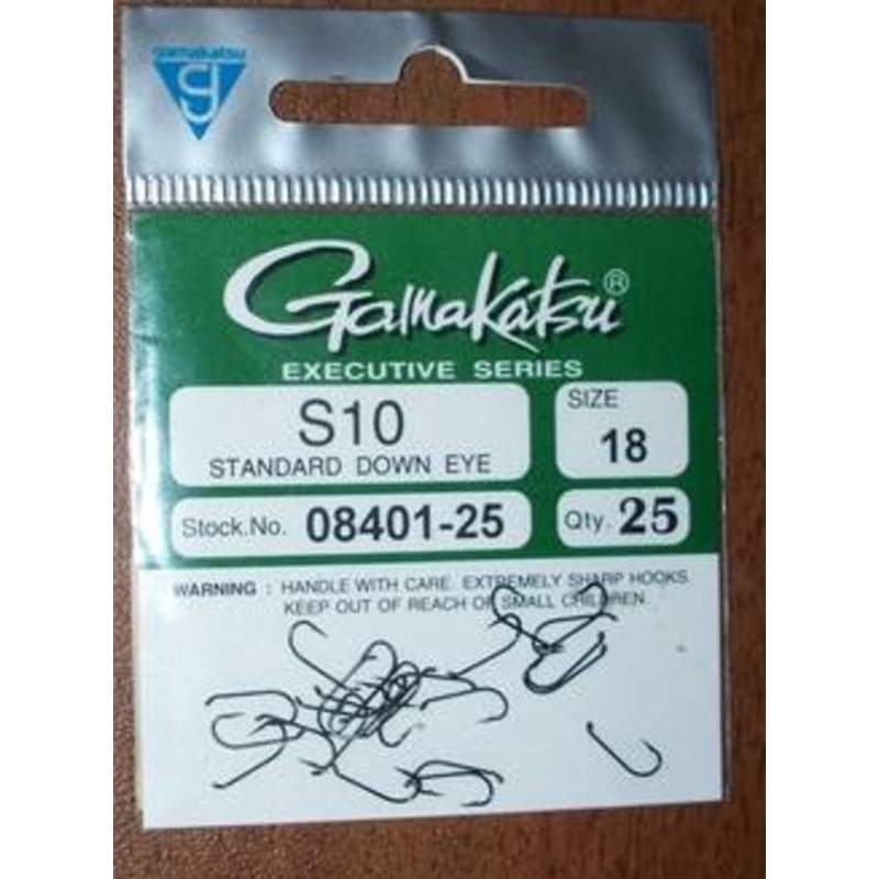 Gamakatsu S10|6|8|10|12|14|16|18|20|25|100