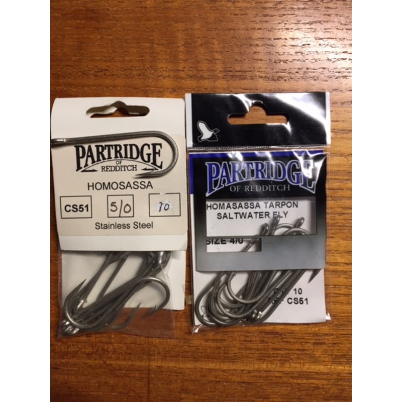 Partridge of Redditch CS51 Homasassa Tarpon Saltwater Hooks