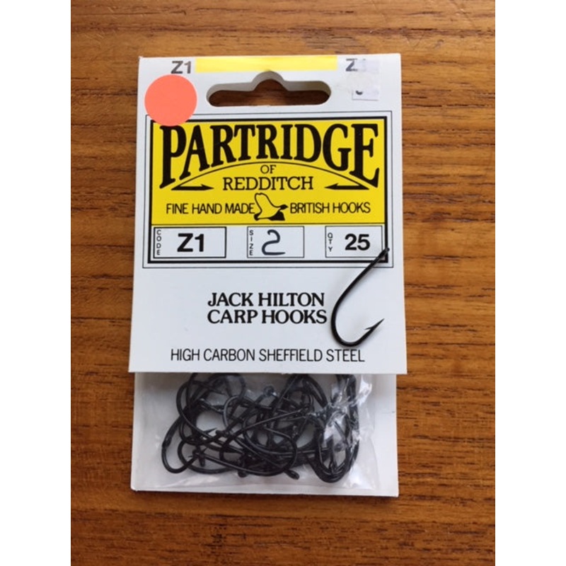 Partridge of Redditch Z1 Carp Hook Short Shank