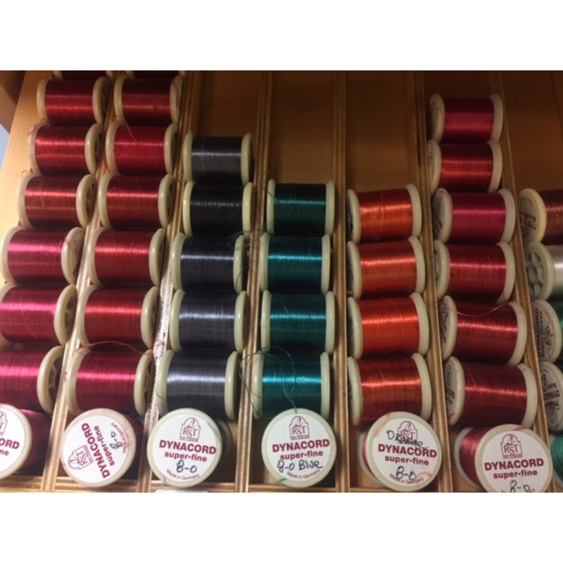 Dynacord Gel Spun|150 Denier|55 Denier|Gray|Red|Orange|Blue/Green|Black|White|Green