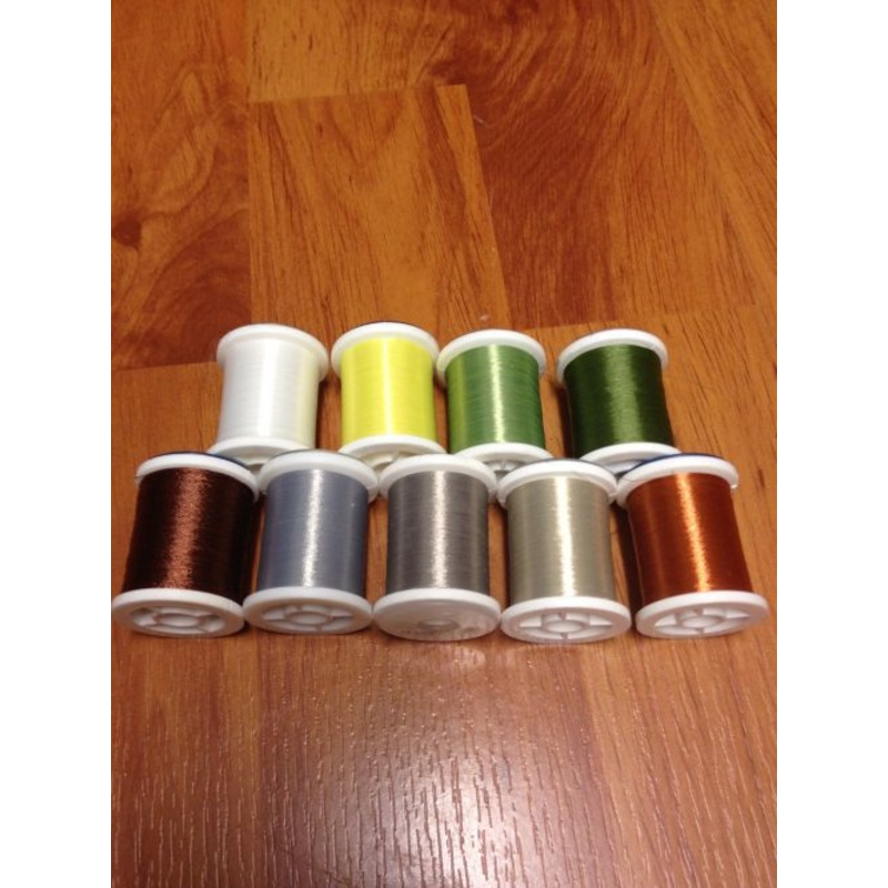 Gudebrod Thread Waxed|3/0 176 denier|6/0 143 denier|8/0 67 denier|10/0 45 denier|Black|White|Bright Green|Flourescent Red|Dark Blue Gray|Pink|Dark Rusty Brown|Light Pink|Dark Yellow|Gray|Flourescent Orange|Orange|Dark Brown|Olive Green|Light Brown|Light Y