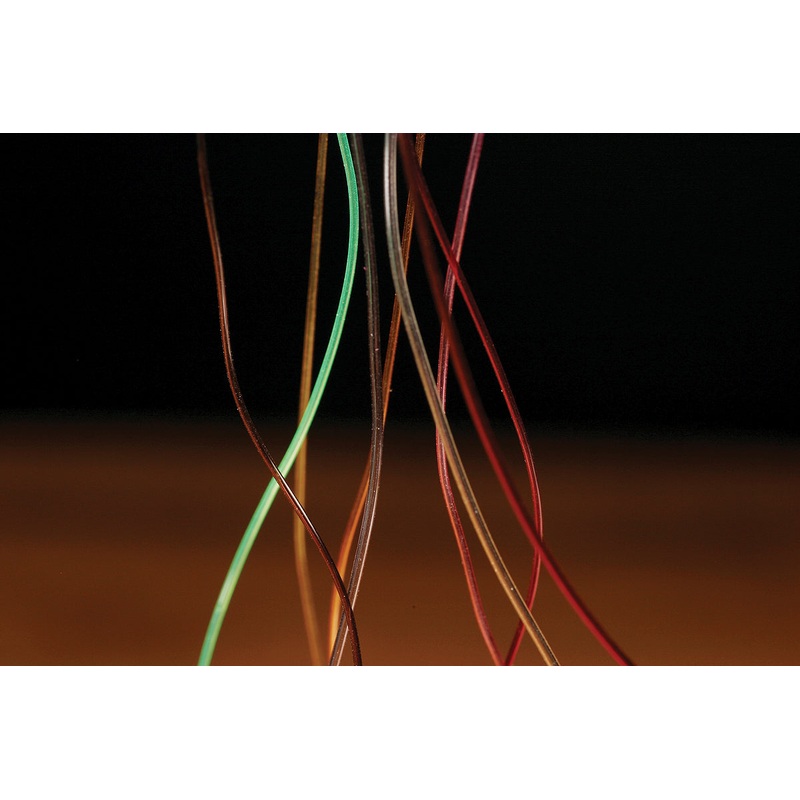 Micro Tubing, Hareline|Brown|Black|Orange|Light Olive|Pheasant Tail (reddish brown)|Clear|Red|Light Golden Stone|Olive|Peacock|White|Rust
