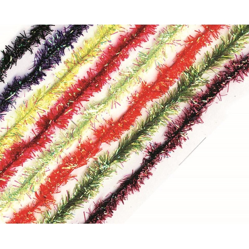 Pearl Chenille|Medium|X-Small|Small|Green|Red|Black|Peacock|Pearl|Light Pink|Fluorescent Chartreuse|Olive|Root Beer