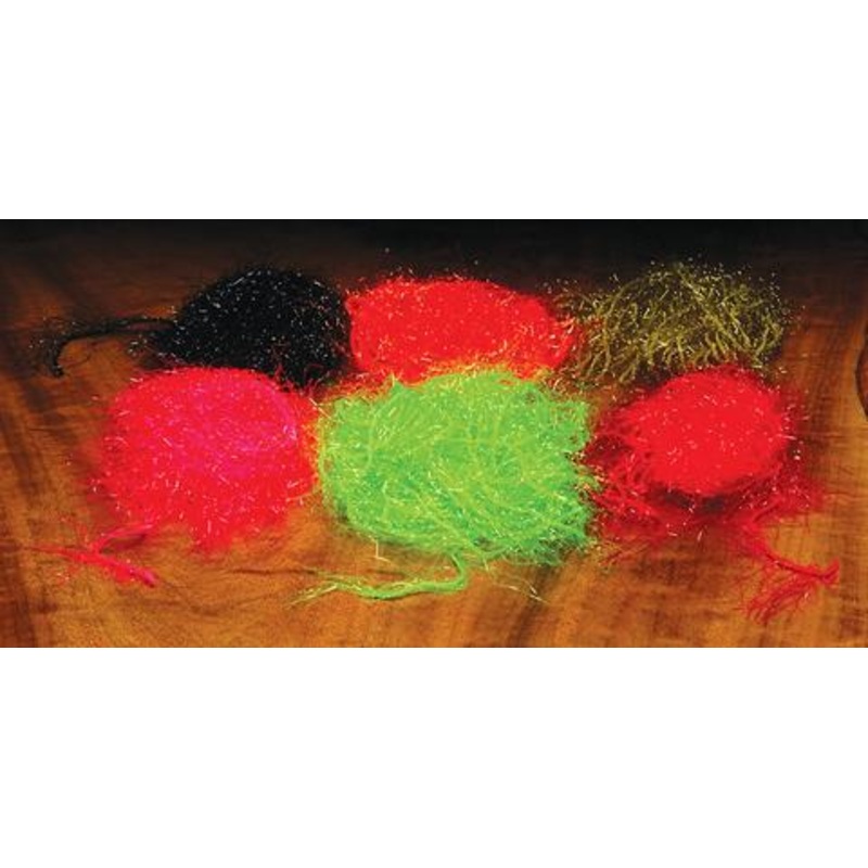 Polar Chenille|Amber|Tan|Clear|Light Pink|Fluorescent Orange|Chartreuse|Olive|Fluorescent Flame|Royal Blue|Fuchsia|Shell Pink|Black|Hot Orange|Yellow