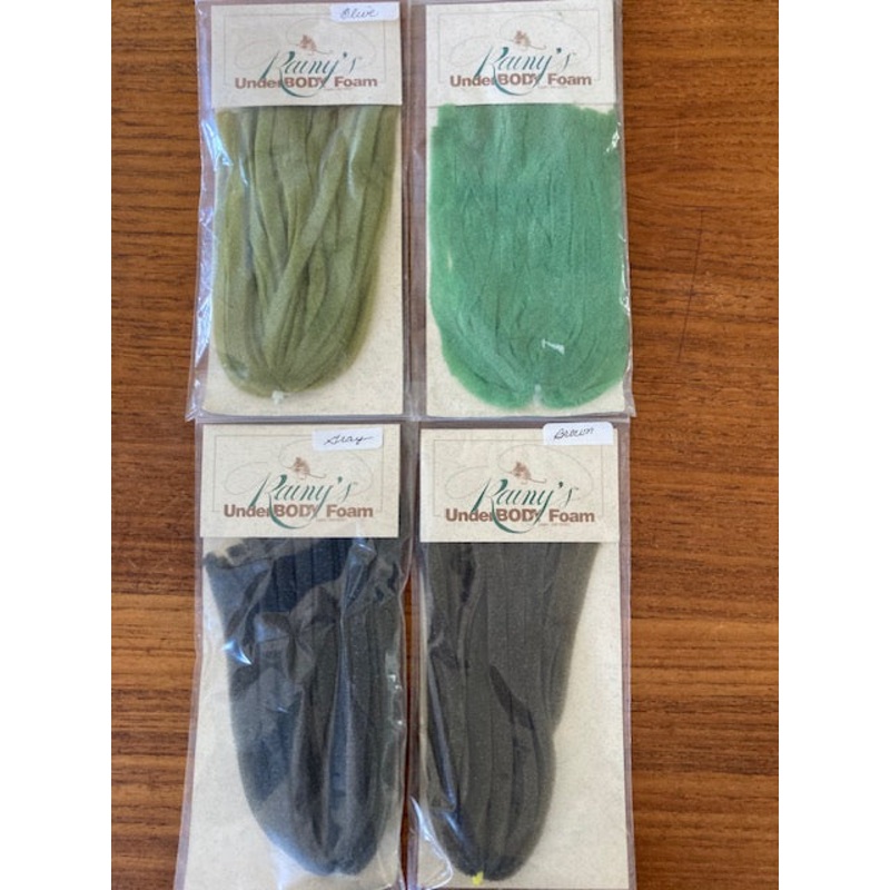 UnderBody Foam, Rainy’s|Gray|Olive|Green|Brown