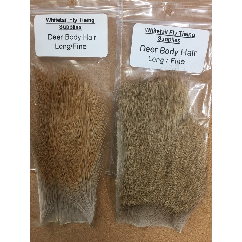 Whitetail Deer Body Hair – Long Fine