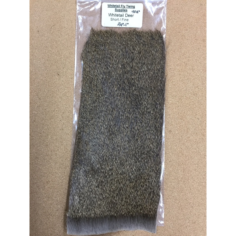 Whitetail Deer Body Hair – Short Fine – Custom Cut