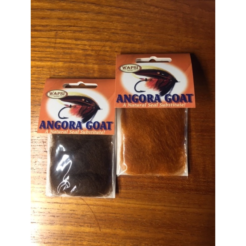 Angora Goat Dubbing|Brown|Burnt Orange
