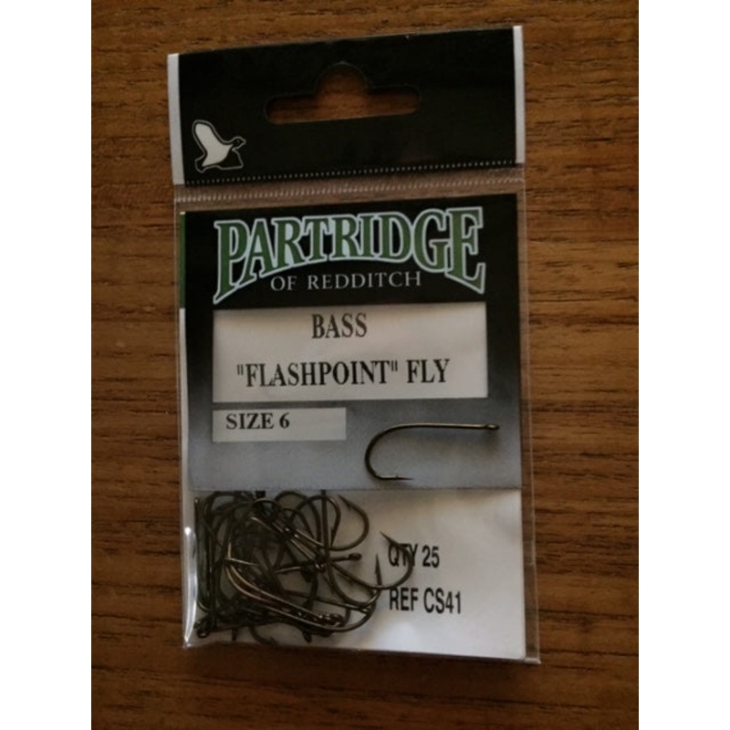 Partridge of Redditch CS 41 Bass Flashpoint Hook