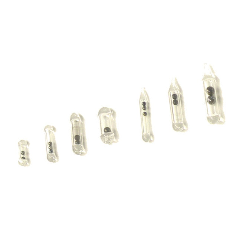 Rattles Glass Rounded End|Micro|3mm|4mm|5mm|10