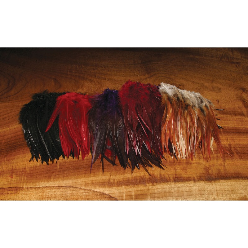 Strung Saddle Hackle, Wooly Bugger