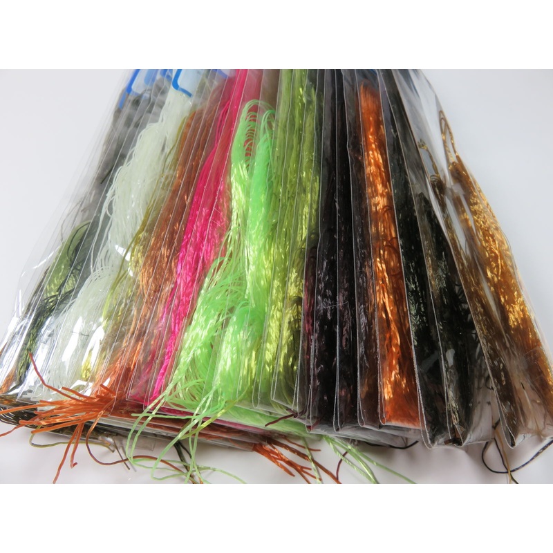 Super Floss|Pale Olive|Bright Orange|Rusty Olive|White|Brown|Amber|Fuchsia|Bonefish Tan
