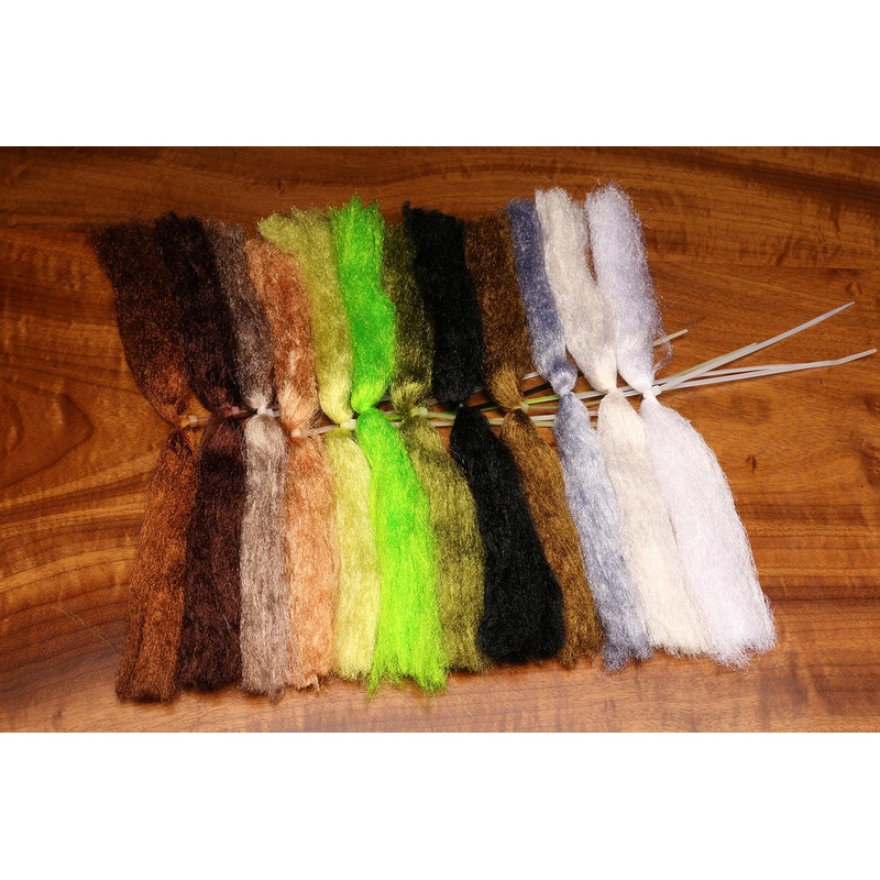 UV2 Sparkle Yarn|Black|Medium Brown|Olive|Tan|White|Caddis Green