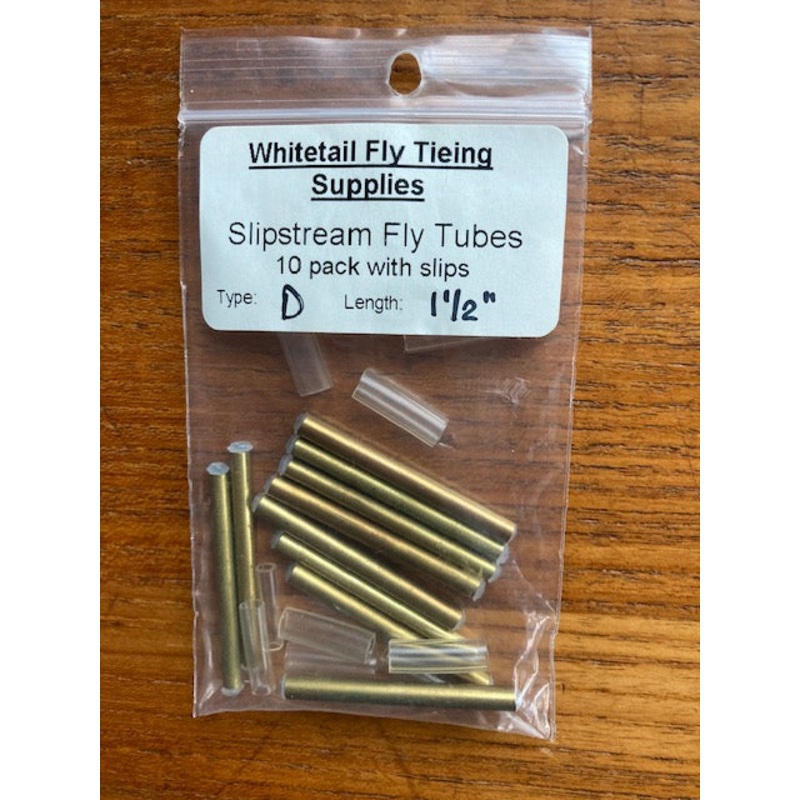Whitetail Fly Tieing Tubes D (brass) 1 1/2
