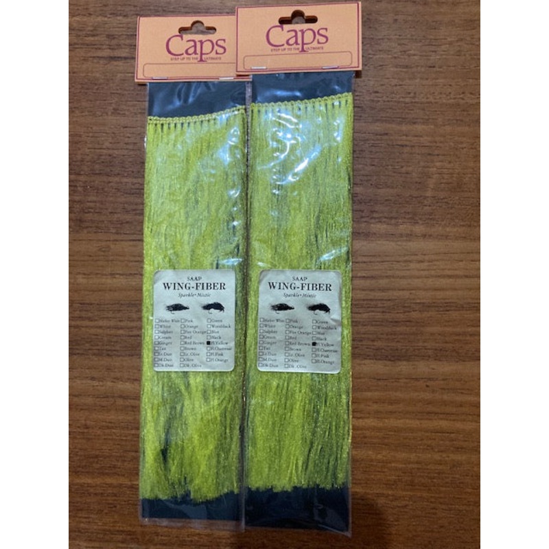 Wing-Fiber by SAAP|Tan|Fluorescent Chartreuse|Fluorescent Yellow