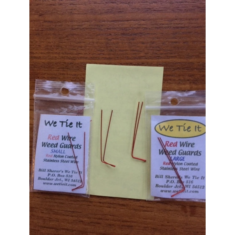 Wire Weed Guard|Small|Large|Red