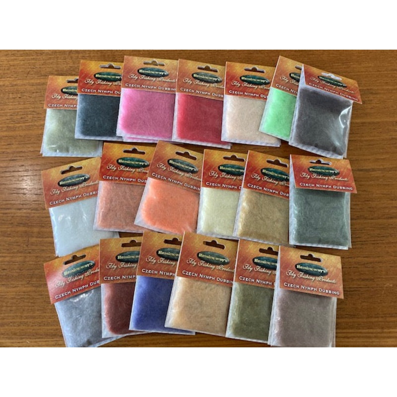 Czech Nymph Dubbing|White|Light Yellow|Gold Yellow|Chartreuse|Cream|Brown|Gold Olive|Olive|Orange|Fluorescent Pink|Red|Black|Gray|Light Brown|Light Olive|Light Orange|Hot Orange|Light Pink|Purple|Cinnamon