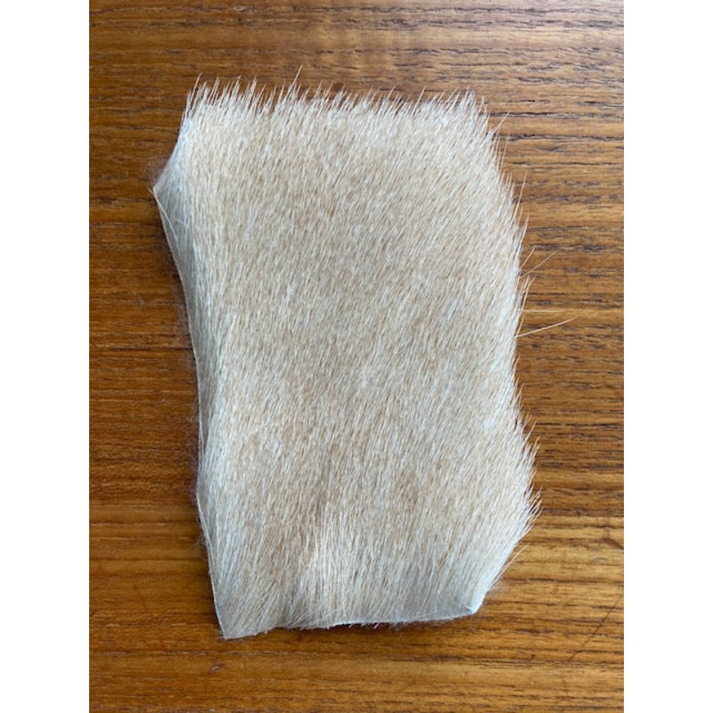 Elk, Cow Body Hair – Large, Bleached