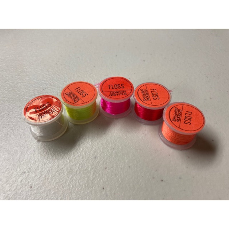 Gordon Griffiths Floss|White|Red|Hot Pink|Chartreuse|Orange