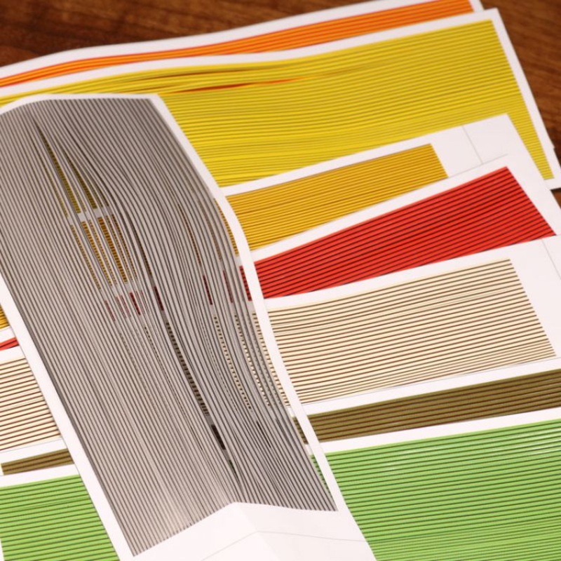 Synthetic Quill Body Wrap|Adams Gray|Light Cahill|Blue Winged Olive|Red Quill|Sulphur Orange|Sulphur Yellow|White|Yellow|Caddis Green