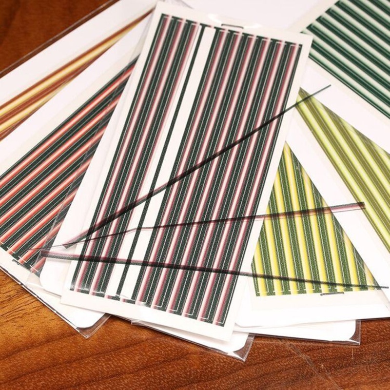 Tapered Synthetic Quill|Dun|Golden Olive|Insect Green|Natural|Orange|Red|Cinnamon|Claret