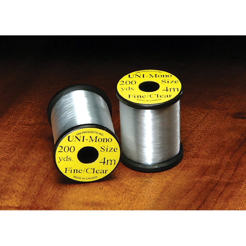 UNI MonoThread 3/0||3/0|Black|White|Gray|Yellow|Olive|Brown|Light Cahill